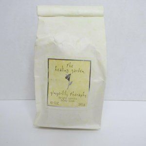 The Healing Garden Gingerlily Theraphy Bright Spirits Body Soak 10 oz New